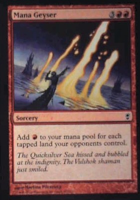 Mana Geyser - Conspiracy: #147, Magic: The Gathering Nm C333