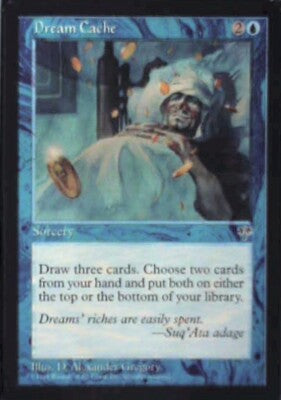 Dream Cache - Mirage: #62, Magic: The Gathering Nm R176
