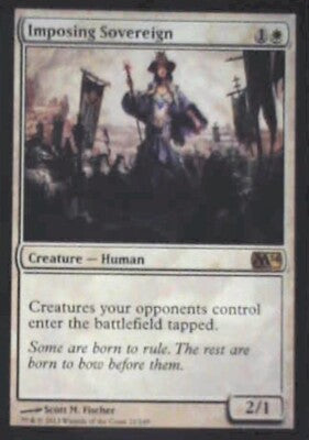 Imposing Sovereign - Magic 2014 (M14): #22, Magic: The Gathering Nm R222