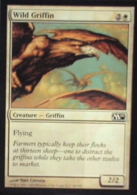 Wild Griffin - Magic 2011 (M11): #40, Magic: The Gathering Nm R193