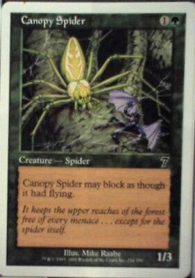 Canopy Spider - 7th Edition: #234, Magic: The Gathering Nm R44