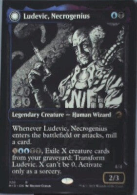 Ludevic, Necrogenius (Showcase) - Innistrad: Midnight Hunt: #320 Nm R162