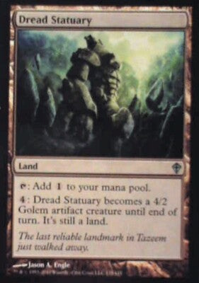 Dread Statuary - Worldwake: #135, Magic: The Gathering Lp R99
