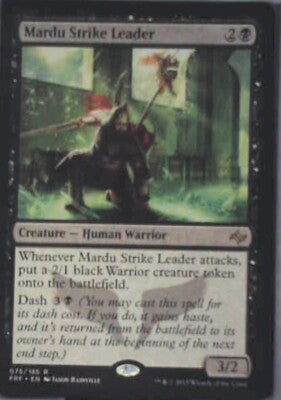 Mardu Strike Leader - Fate Reforged: #75, Magic: The Gathering Nm R233
