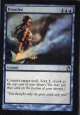 Dissolve - Theros: #47, Magic: The Gathering Nm R194