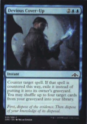 Devious Cover-Up - Guilds of Ravnica: #35, Magic: The Gathering Nm R160