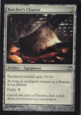 Butcher's Cleaver - Innistrad: #217, Magic: The Gathering Nm R244