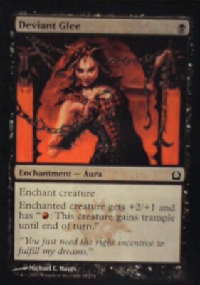 Deviant Glee - Return to Ravnica: #65, Magic: The Gathering Nm R133