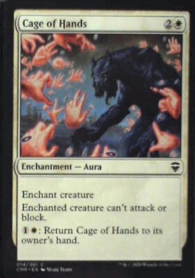 Cage of Hands - Commander Legends: #14, Magic: The Gathering Nm R154