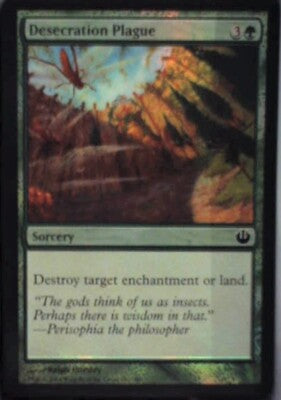 Desecration Plague - Journey Into Nyx: #120, Magic: The Gathering - Foil Nm R248
