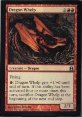 Dragon Whelp - Commander: #120, Magic: The Gathering Nm R154