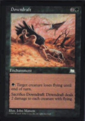 Downdraft - Weatherlight: #125, Magic: The Gathering Nm R208
