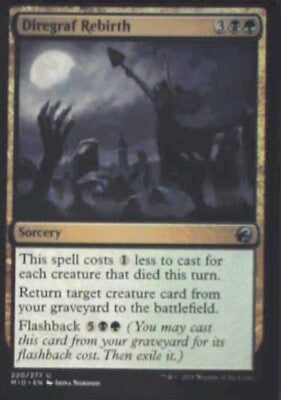 Diregraf Rebirth - Innistrad: Midnight Hunt: #220, Magic: The Gathering Nm R130