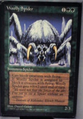 Woolly Spider - Ice Age: #279, Magic: The Gathering Lp C334