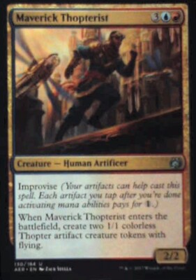 Maverick Thopterist - Aether Revolt: #130, Magic: The Gathering Nm R121