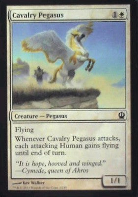 Cavalry Pegasus - Theros: #2, Magic: The Gathering Nm C338