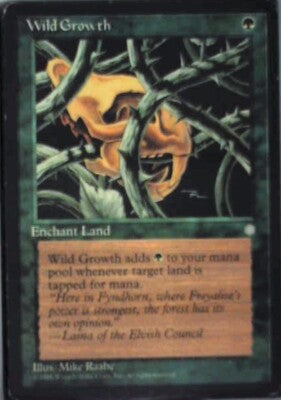 Wild Growth - Ice Age: #277, Magic: The Gathering Lp R96
