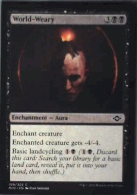 World-Weary - Modern Horizons 2: #109, Magic: The Gathering Nm R53