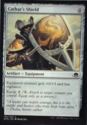 Cathar's Shield - Eldritch Moon: #192, Magic: The Gathering Nm R150