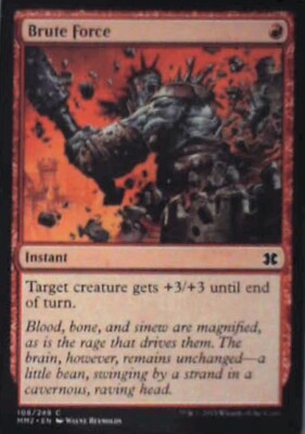 Brute Force - Modern Masters 2015: #108, Magic: The Gathering Nm R231
