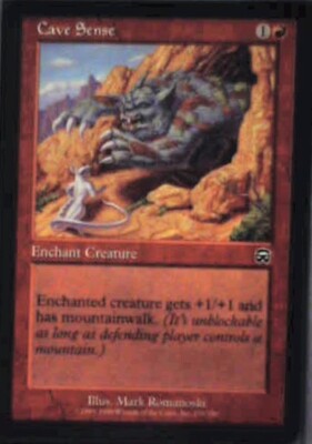 Cave Sense - Mercadian Masques: #179, Magic: The Gathering Lp R197