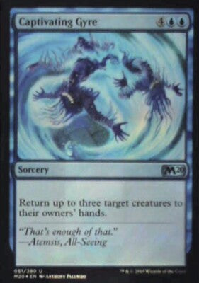 Captivating Gyre - Core Set 2020: #51, Magic: The Gathering - Foil Nm R248
