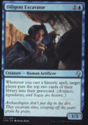Diligent Excavator - Dominaria: #51, Magic: The Gathering Nm R160