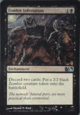 Zombie Infestation - Magic 2012 (M12): #120, Magic: The Gathering Nm R118