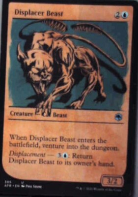 Displacer Beast (Showcase) - Adventures in the Forgotten Realms: #305 Lp R234