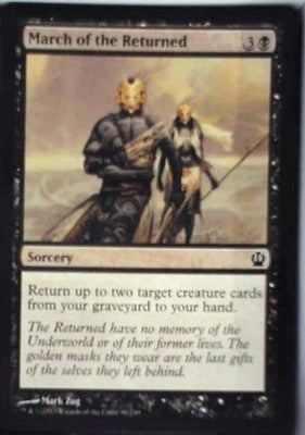 March of the Returned - Theros: #96, Magic: The Gathering Nm C336