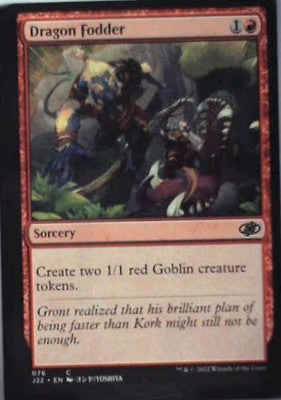 Dragon Fodder (76) - Jumpstart 2022: #76, Magic: The Gathering Nm C333