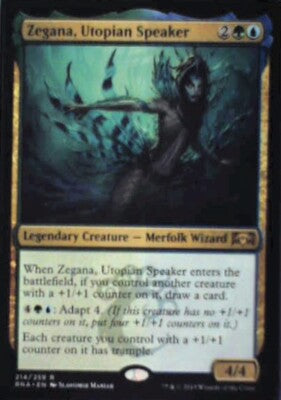 Zegana, Utopian Speaker - Ravnica Allegiance: #214, Magic: The Gathering Nm R141