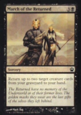 March of the Returned - Theros: #96, Magic: The Gathering Nm R217