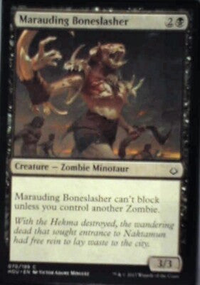 Marauding Boneslasher - Hour of Devastation: #70, Magic: The Gathering Nm R242