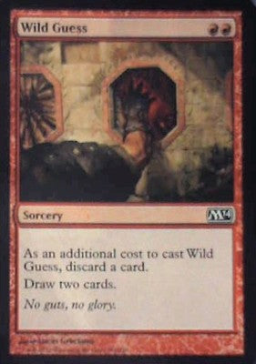 Wild Guess - Magic 2014 (M14): #161, Magic: The Gathering Nm C337
