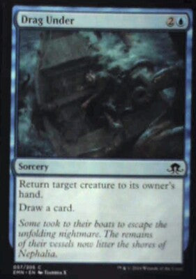 Drag Under - Eldritch Moon: #57, Magic: The Gathering Nm R121