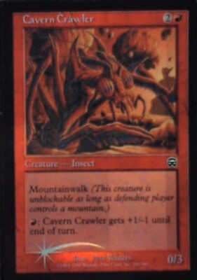 Cavern Crawler - Mercadian Masques: #181, Magic: The Gathering - Foil Lp R249