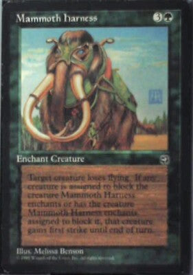 Mammoth Harness - Homelands: #91, Magic: The Gathering Lp R96