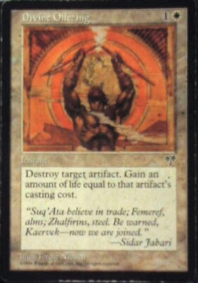 Divine Offering - Mirage: #11, Magic: The Gathering Nm R127