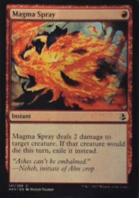 Magma Spray - Amonkhet: #141, Magic: The Gathering Nm R103