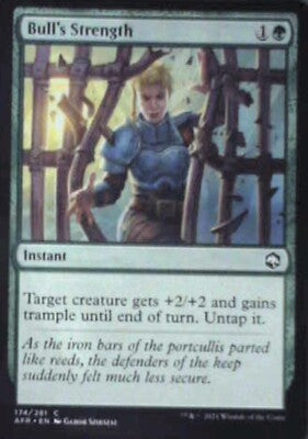 Bull's Strength - Adventures in the Forgotten Realms: #174, MTG Nm R90