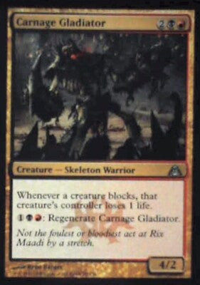 Carnage Gladiator - Dragon's Maze: #61, Magic: The Gathering Nm R160