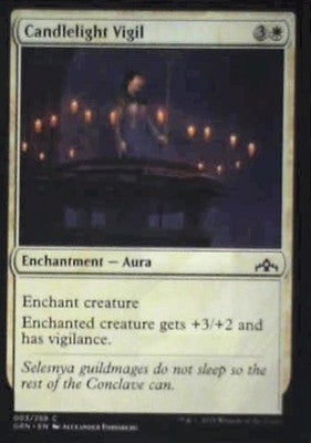 Candlelight Vigil - Guilds of Ravnica: #3, Magic: The Gathering Nm C337