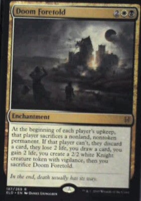 Doom Foretold - Throne of Eldraine: #187, Magic: The Gathering Nm R92