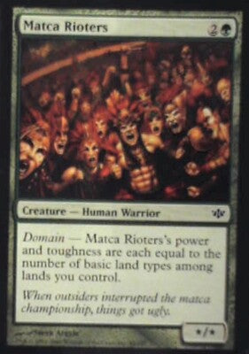Matca Rioters - Conflux: #84, Magic: The Gathering Nm R136