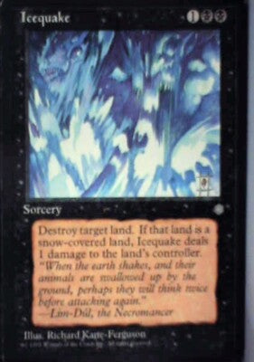 Icequake - Ice Age: #134, Magic: The Gathering Lp R234