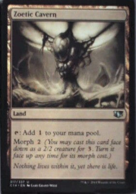 Zoetic Cavern - Commander 2014: #317, Magic: The Gathering Nm R158