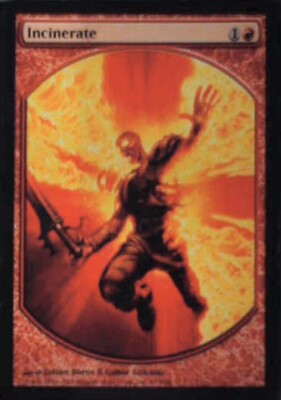 Incinerate - Magic Player Rewards: #3, Magic: The Gathering Lp R99