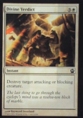 Divine Verdict - Theros: #8, Magic: The Gathering Nm R60