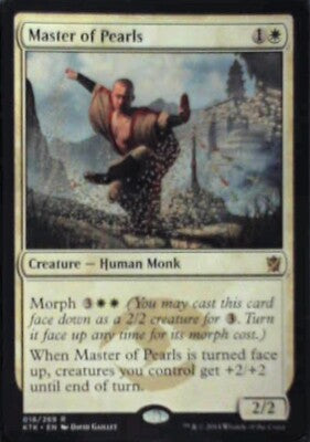 Master of Pearls - Khans of Tarkir: #18, Magic: The Gathering Nm R157